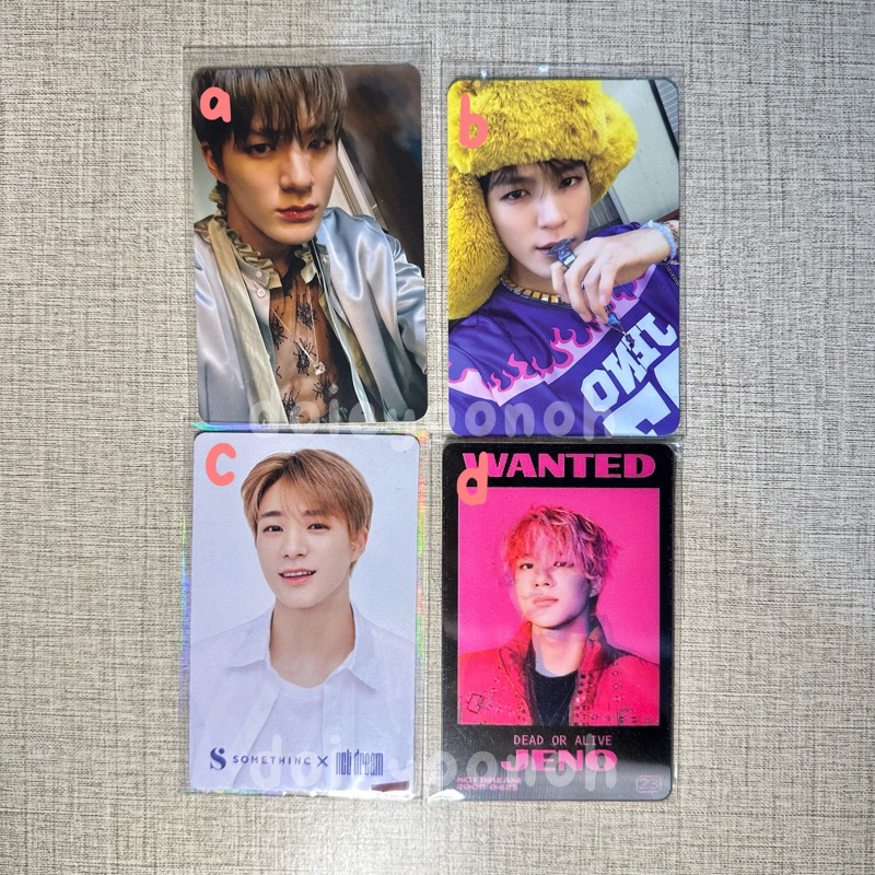 [READ DESC] Photocard PC NCT Dream Jeno Candy Digipack Somethinc