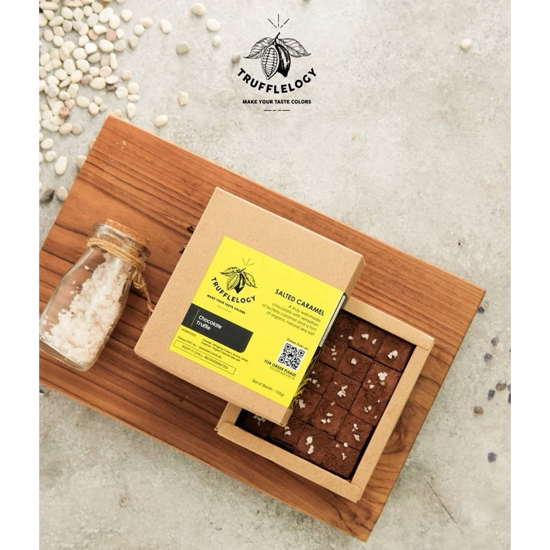 

Trufflellogy - Salted Caramel | 100% Halal | Cokelat Lokal Premium
