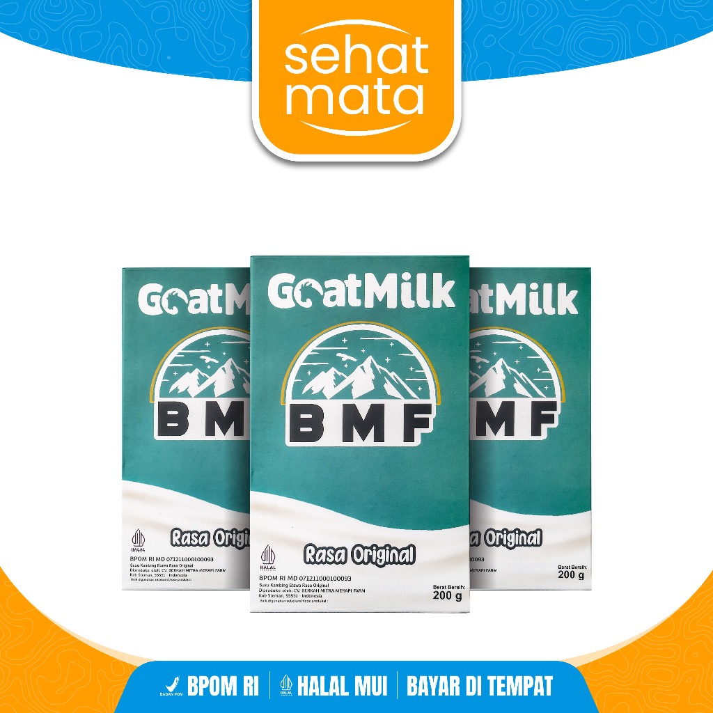 

Susu Kambing Etawa Rasa Original BMF GoatMilk 3 BOX Atasi Kesemutan Nyeri Sendi Tulang Keropos BPOM