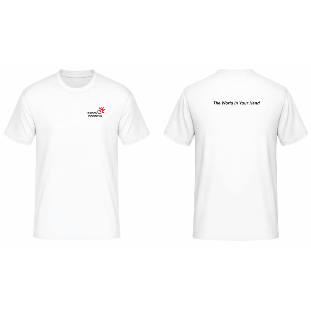T-SHIRT KAOS PT TELKOM INDONESIA