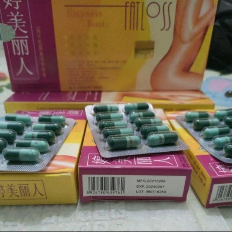 Obat diet fatloss jimpness beauty original pelangsing badan asli cepat dan ampuh