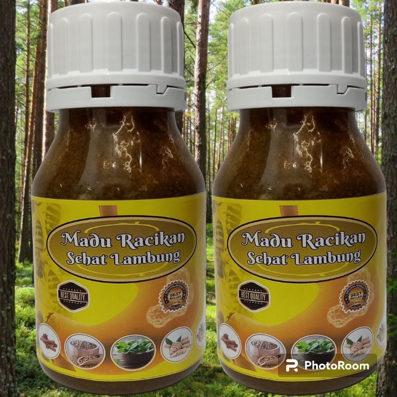 

madu kuning sehat lambung/ mengobati maag asam lambung /madu racikan 5 in 1