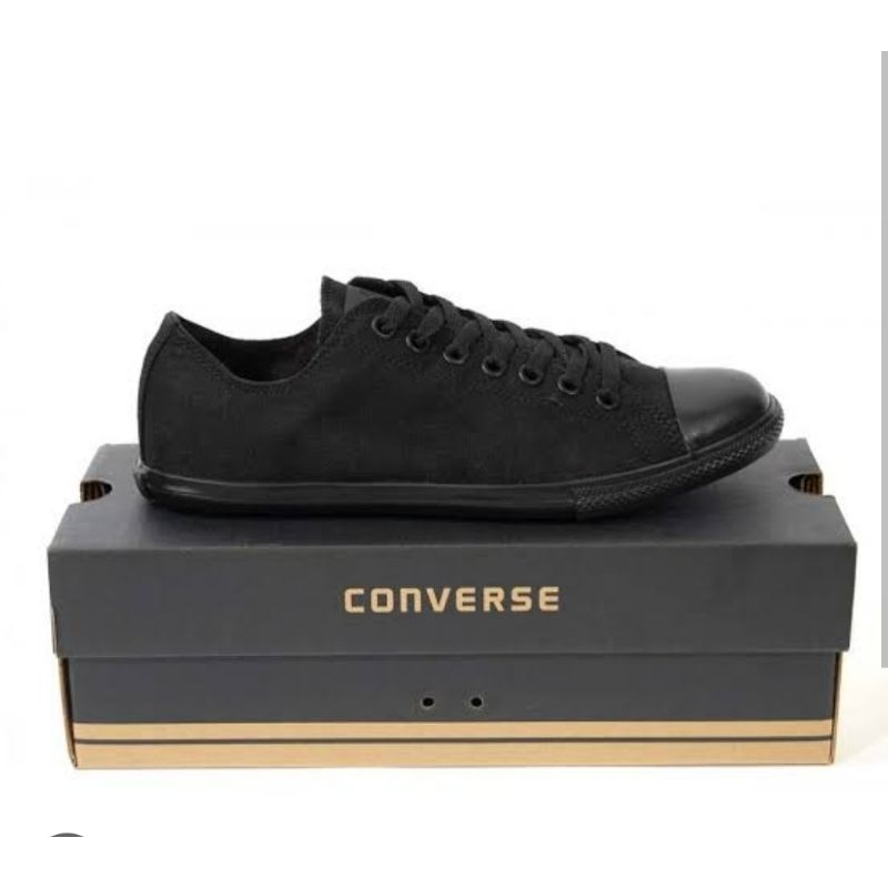 converse all star slim black low original size 44