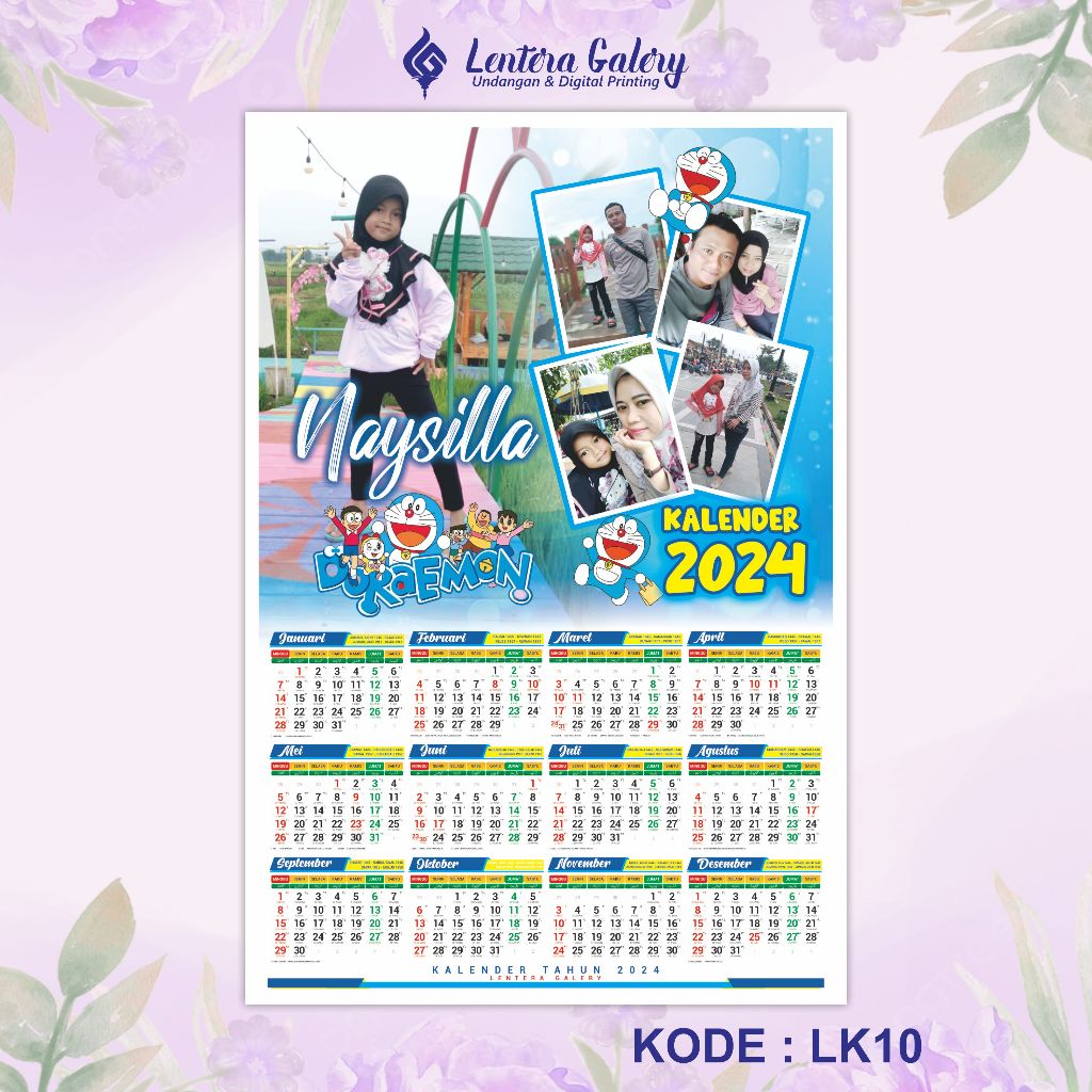 

KALENDER DINDING CUSTOM 2024 Part 2