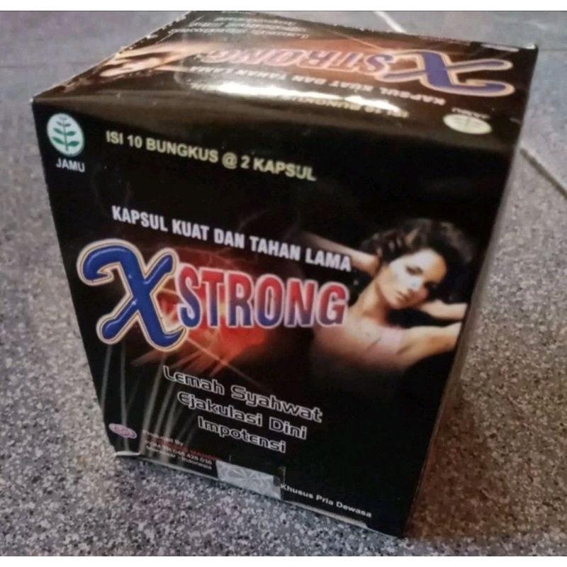 xtrong xstrong x strong kapsul ekstrong kuat tahan lama
