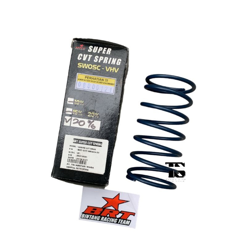 Per CVT Nmax 1500 RPM & 2000 RPM // CVT Spring By BRT Original For Nmax / Aerox Original BRT