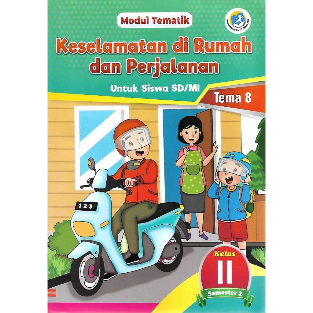 Buku LKS Tematik Tema 8 kelas 2 SD/MI semester 2 kurikulum 2013.