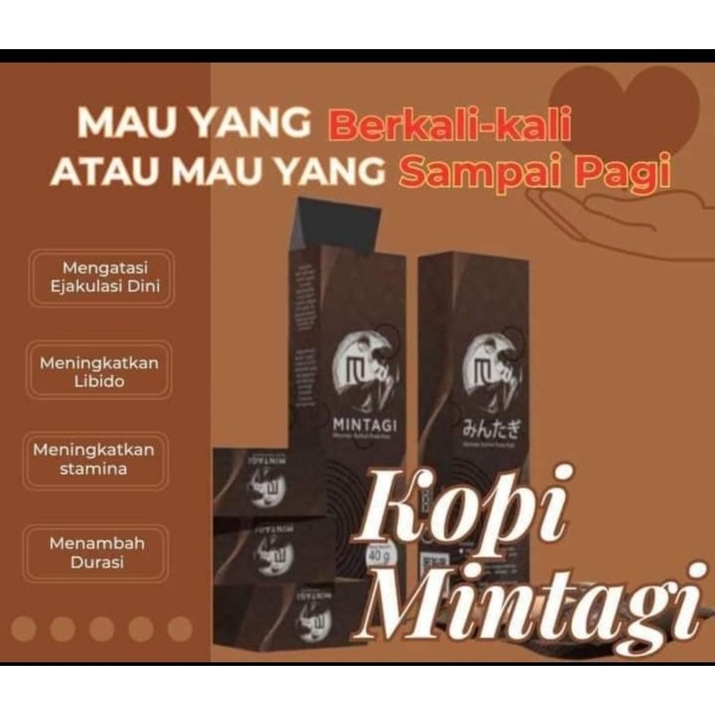 

Kopi Mintagi BASU 100% Produk original 4 sachet/ 2 box