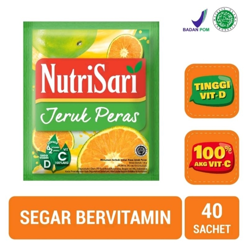 

Nutrisari Es Jeruk Peras - Minuman Buat Vitamin C & Vitamin D