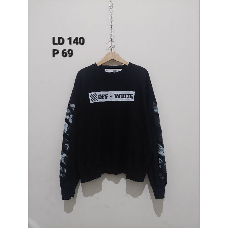 Off white caravaggio crewneck artikel
