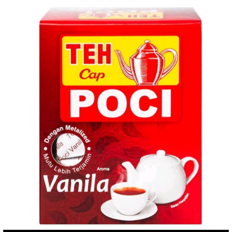 

Teh cap poci Vanila bubuk 50 gram 1pcs