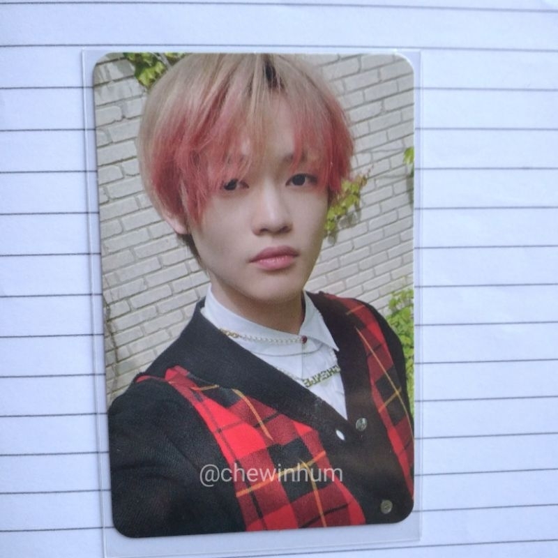 PC OFFICIAL CHENLE NCT DREAM HELLO FUTURE // HELFUT KIHNO FUTURE VER  // CHENLE PENABUR