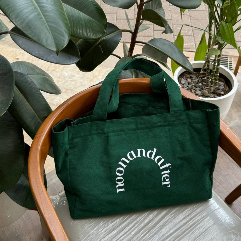 N&A - DOWNTOWN TOTE BAG - Tote Bag Unisex / Tote Bag Wanita / Tas Kanvas / Tote Bag Pria / Tas Kain