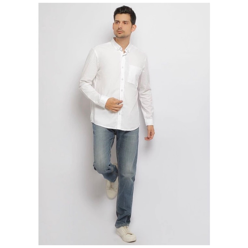 KEMEJA PUTIH LOIS ORIGINAL KLL325 PROMO