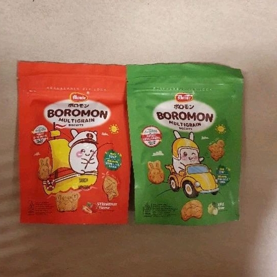 

Monde Boromon multigrain biskuit rasa APEL / STRAWBERRY 50gr per varian