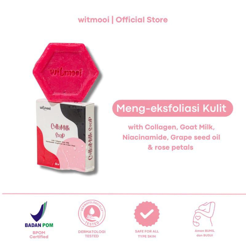 SABUN PEMUTIH BADAN - COLLA MILK SOAP WITMOOI