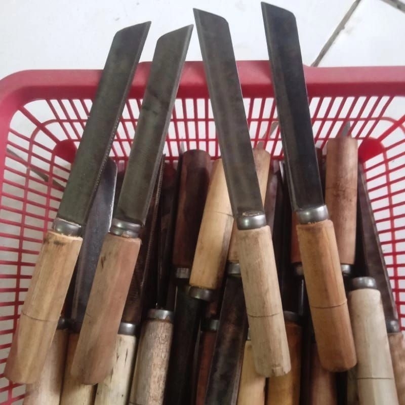 PISAU SILET SUPER TTAJAM PISAU DAPUR BAHAN PLAT BAJA