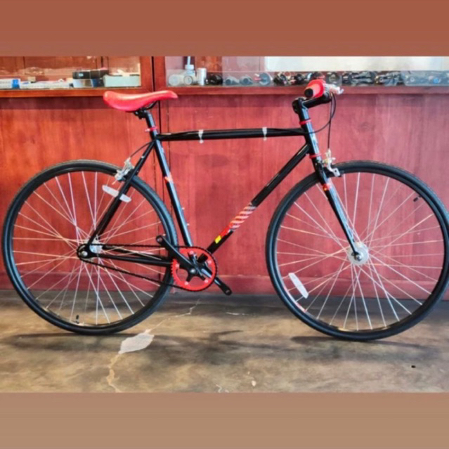 sepeda fixie fullbike SE doltrap dan rem depan belakang