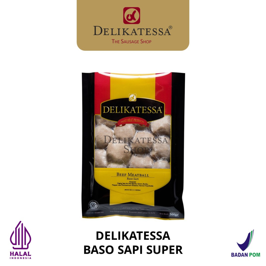

Delikatessa Baso Bakso Sapi 25 pcs Halal Horeca