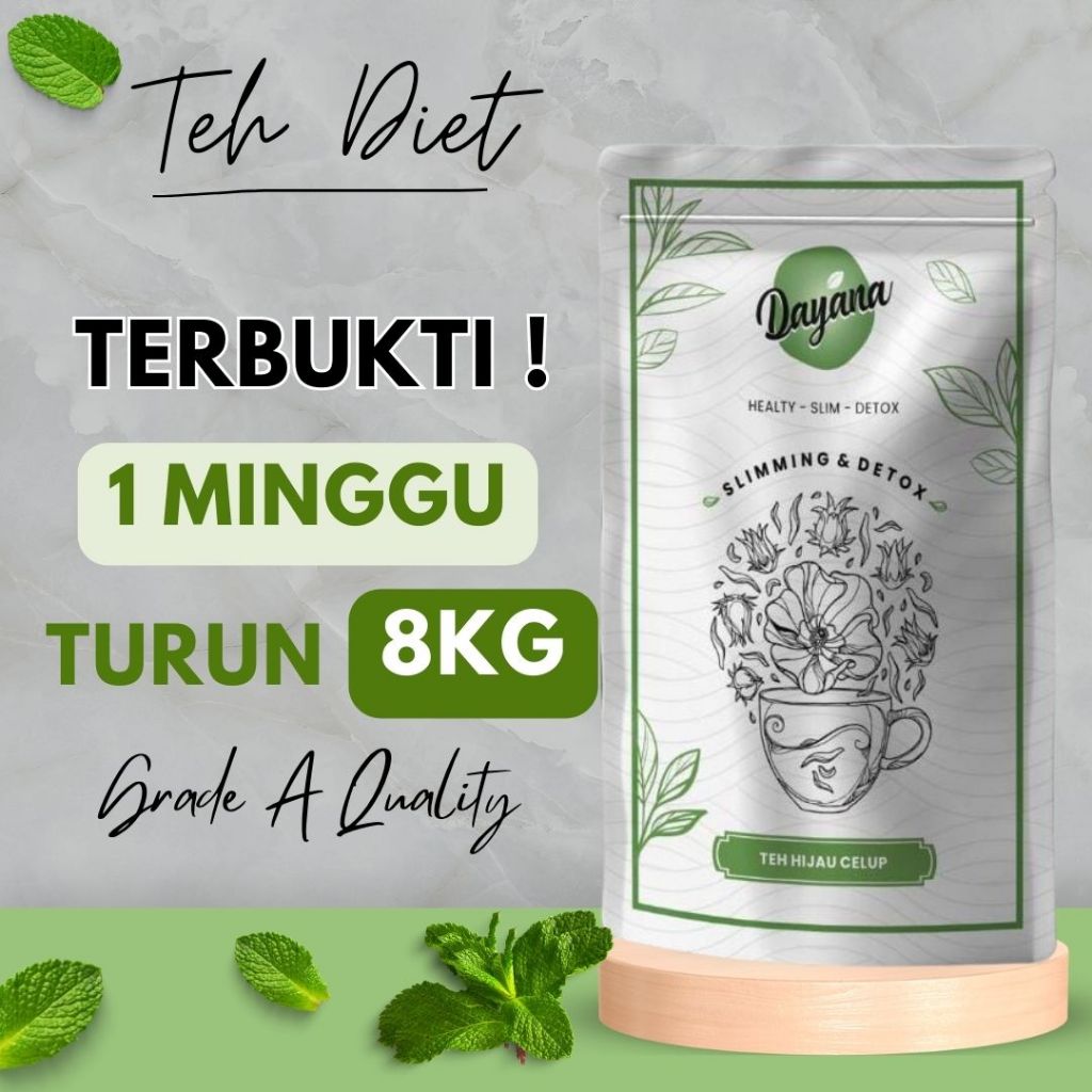 

Teh Pelangsing herbal Penurun Berat Badan slimming Tea Diet Pelancar Bab Pelangsing Perut