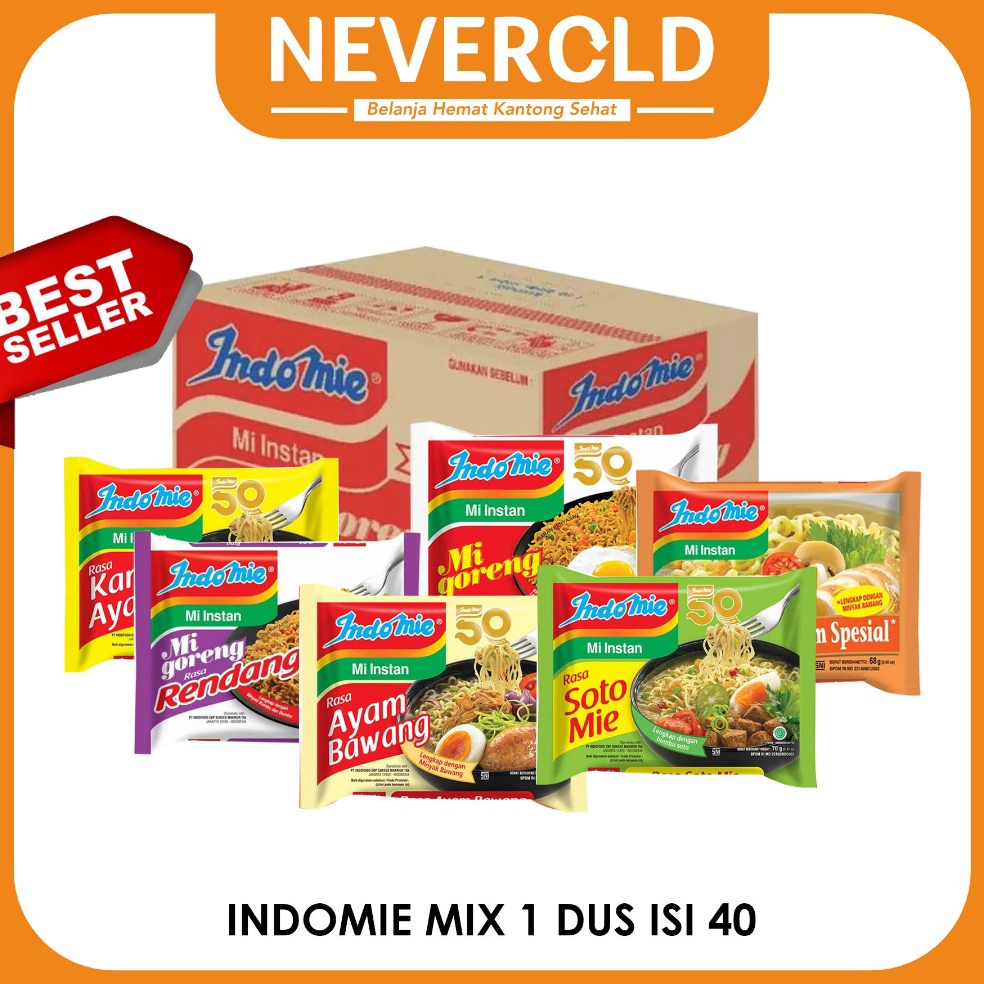 

☄️NEW✨ Indomie 1 Dus isi 40 (bisa campur)