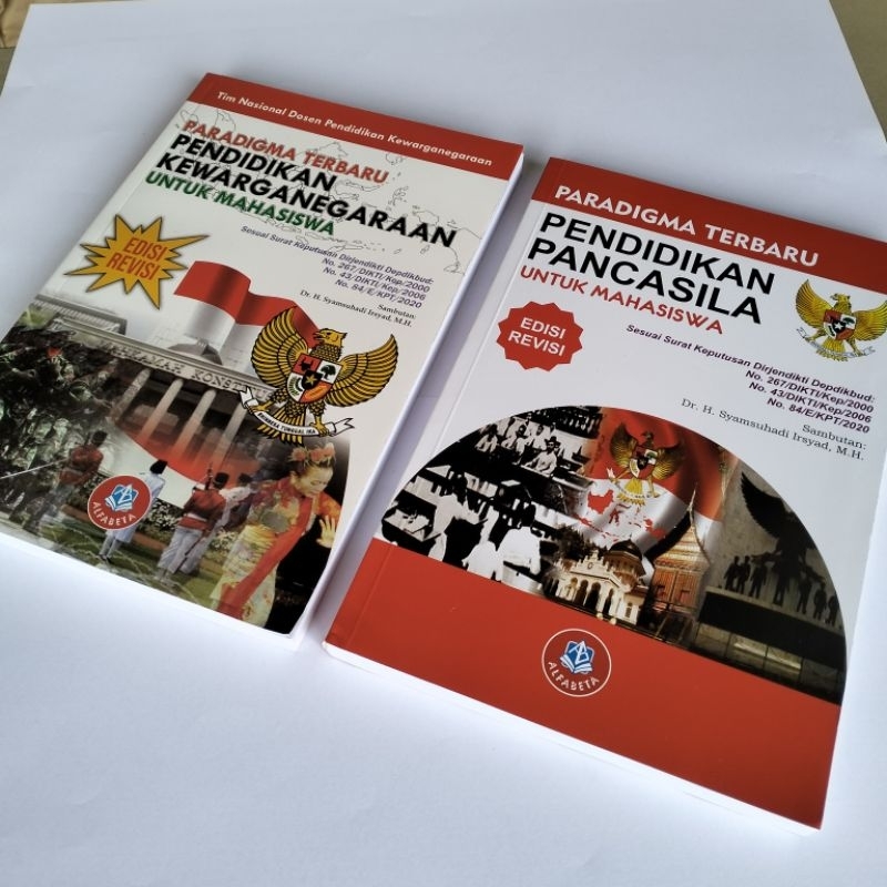 Pendidikan Pancasila &amp; Pendidikan Kewarganegaraan versi terbaru dan versi lama