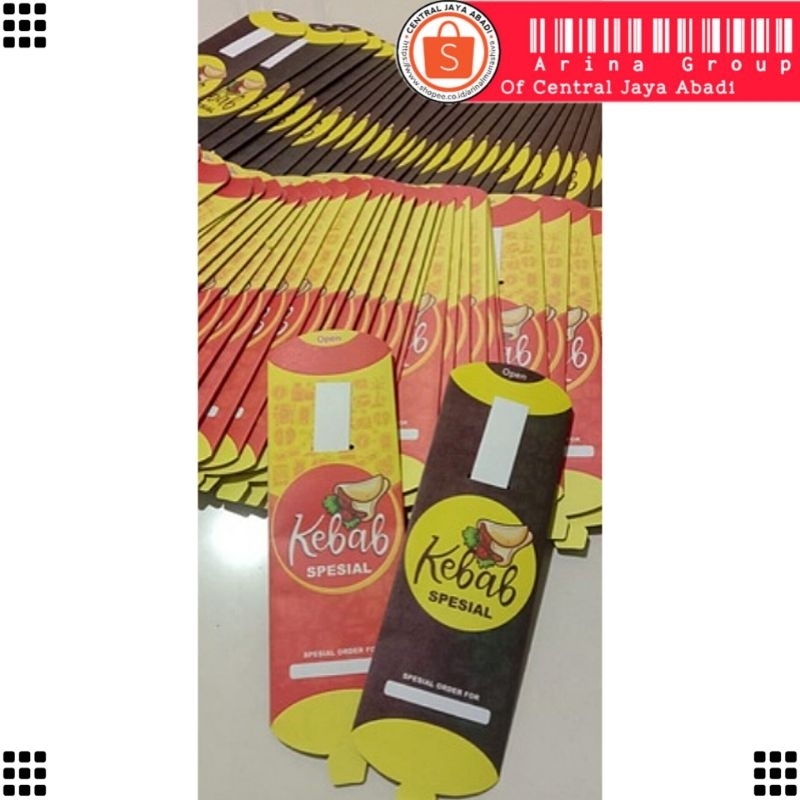 

150 LEMBAR KERTAS KEBAB TARIKAN BAHAN DUPLEK PUTIH UKURAN 24 × 9,2 CM HIGH QUALITY TEBAL PRODUK TERBARU | KOTAK KEBAB DUPLEK PUTIH KEKINIAN | DUS KEBAB VIRAL TIKTOK | KEMASAN KEBAB | BOX KEBAB 150 PCS MURAH | TOKO KEBAB OFFICIAL | SHIVACORP 6336
