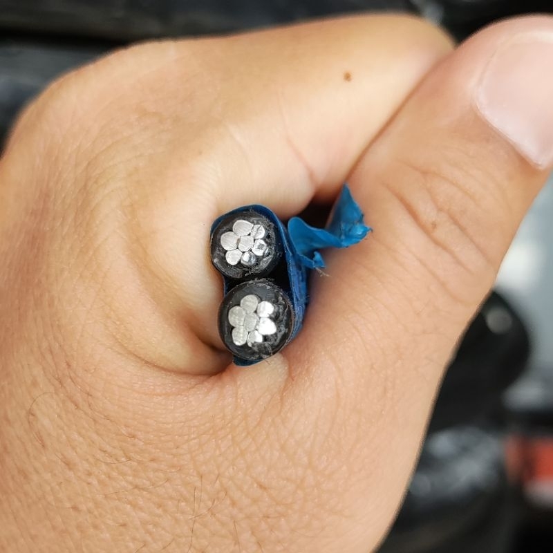 kabel twisted 2x10mm kabel udara alumunium spln NFA2X kabel SR 2x10