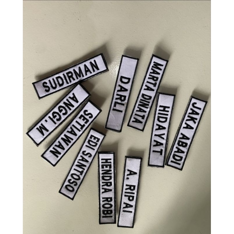 BORDIRAN NAMA ROMPI SATPAM BEST QUALITY