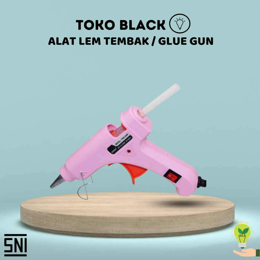 

Alat Lem Tembak Glue Gun Lem Tembak On-Off 20Watt dan 40Watt
