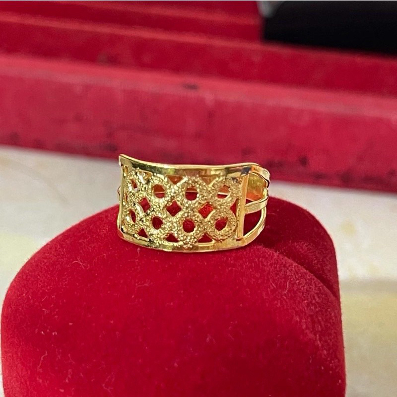 cincin 24k emas asli model