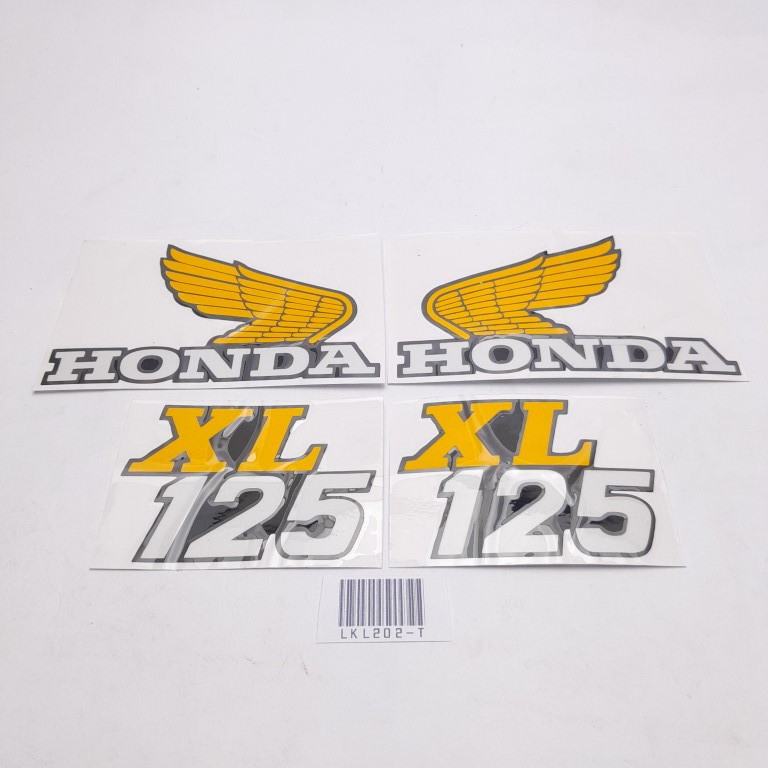 HONDA 125 XL125 STICKER STIKER STRIPING SET BODY TANGKI