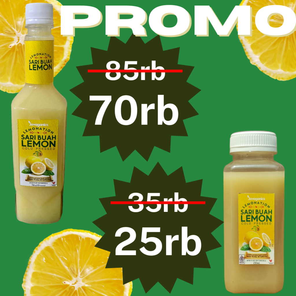 

PROMO SARI LEMON CITRUS PURE 250 Ml - SARI LEMON - LEMON - SIRUP LEMON - TANPA PENGAWET - DARI 4 JENIS LEMON