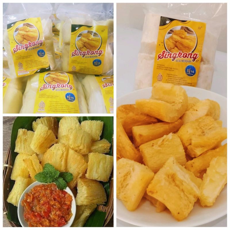 

[FROZEN] Singkong Keju Merekah 500gr