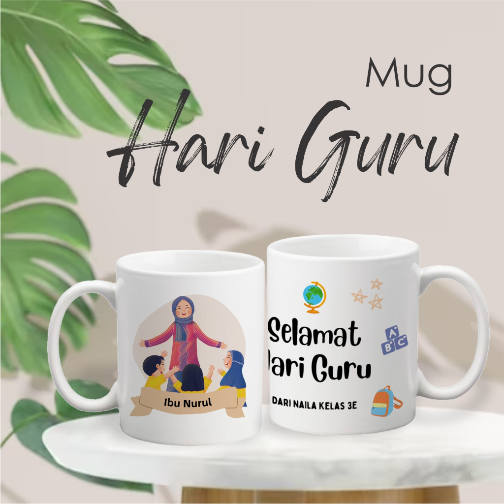 Mug Hari Guru Teacher Day Custom