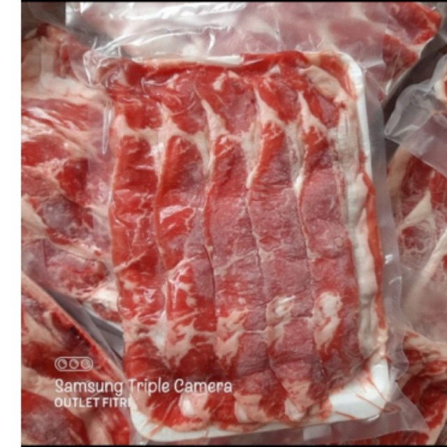 

HALAL|| 500gr Aus Shortplate Mix - Beef slice Fat Mix