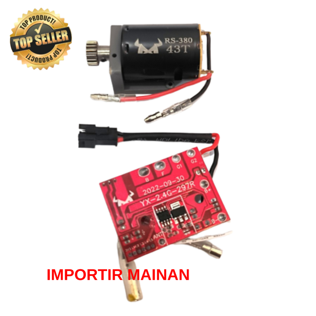 berbagai part rc drift alphard MN68 MN-68 receiver dinamo servo dll