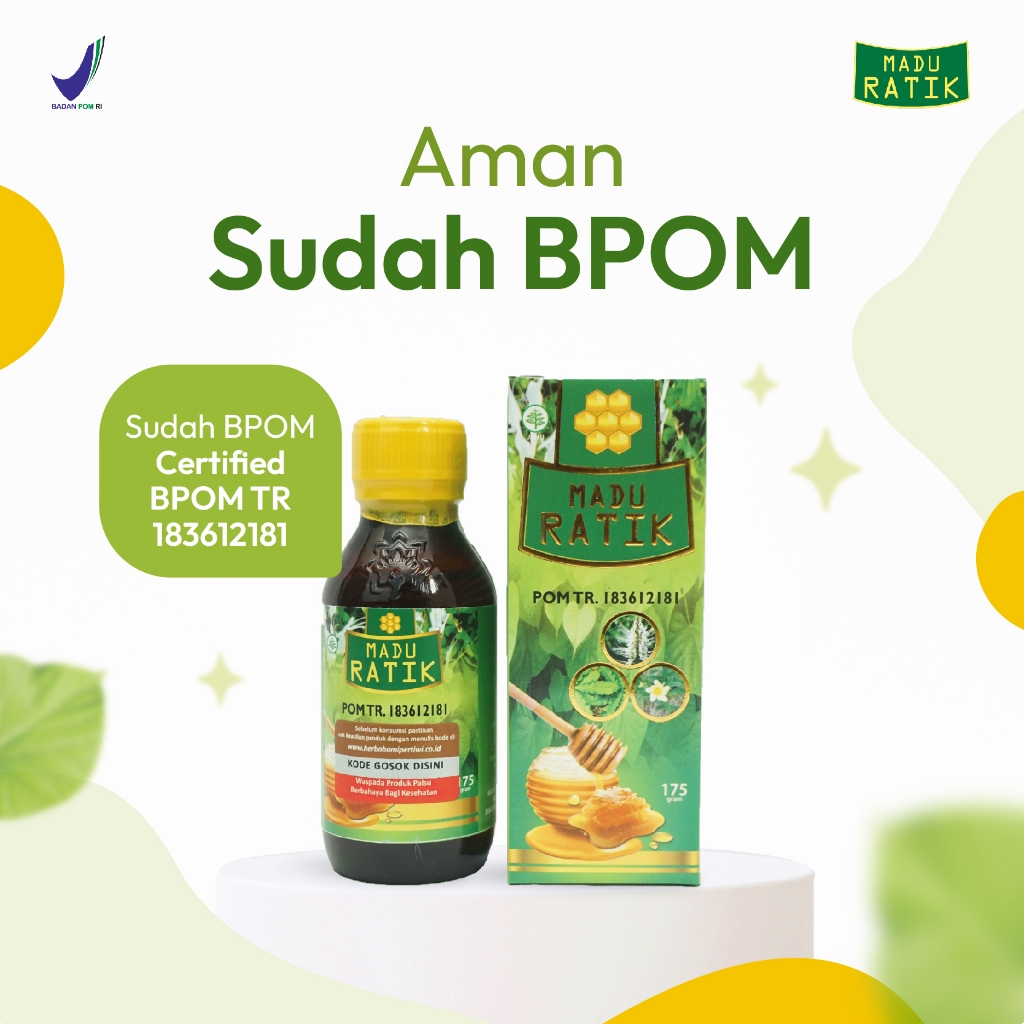 Madu Ratik Herbal Original Untuk Atasi Asam Urat, Rematik, Kesemutan, Sakit Punggung dan Nyeri Tumit