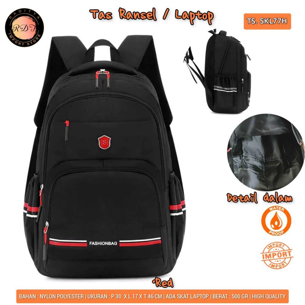 TAS RANSEL WANITA SKL77H IMPORT BY ORI RDT