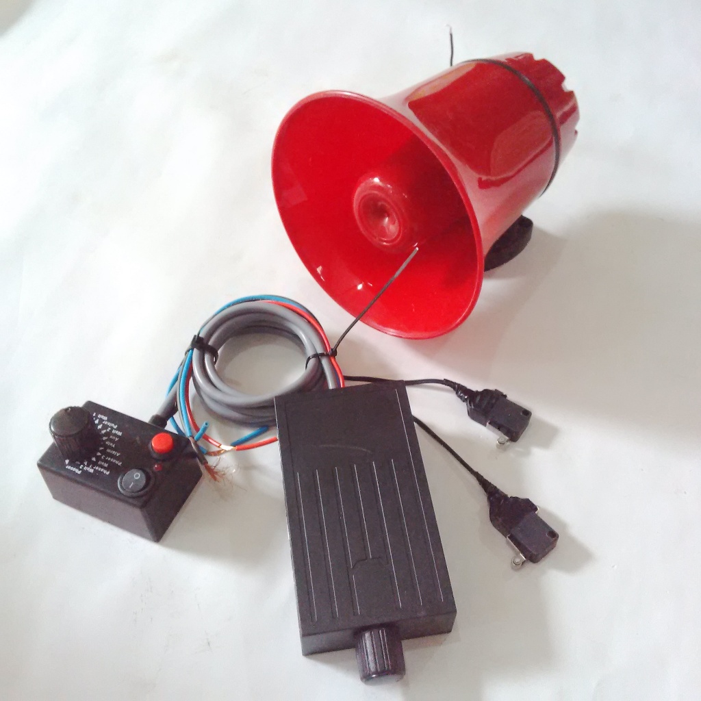 modul toa 12 suara double tone ada atur volume suara dan toa speaker 25watt