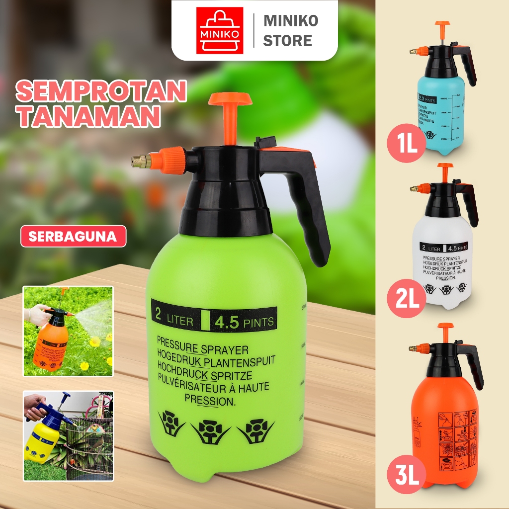 Bottle Sprayer Botol Semprotan Spray Manual 3L 2L 1L