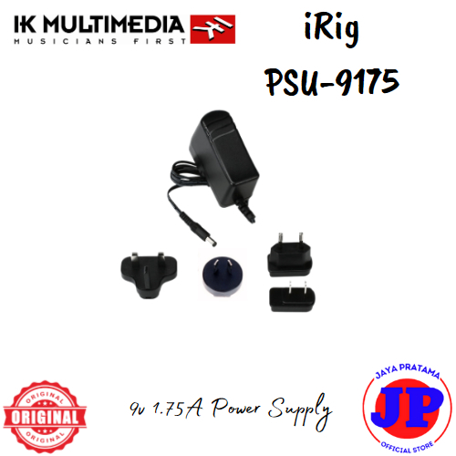 IK Multimedia IRIG PSU 9175 Power Supply 9V Original PSU9175 Adaptor irig