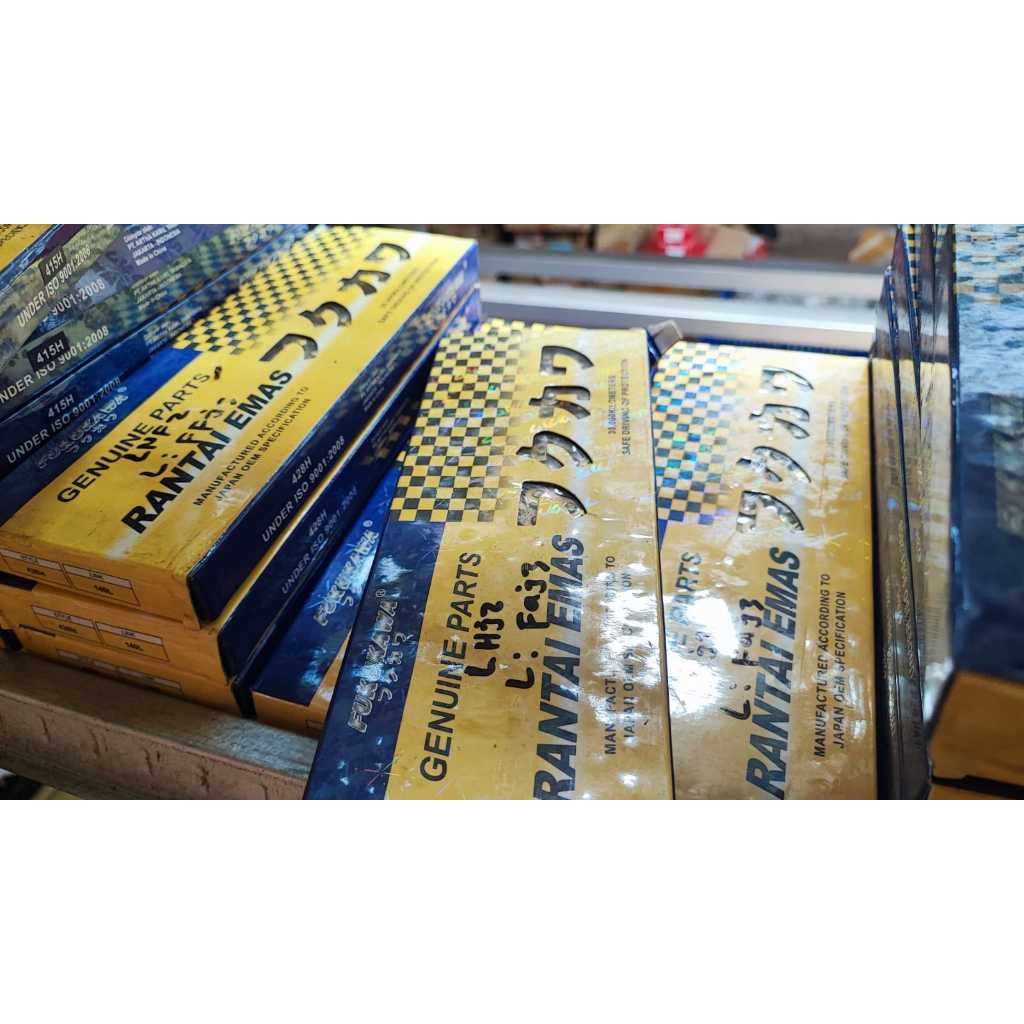 Rantai Rante FUKUKAWA Gold Emas 428H 120L 130L 140L