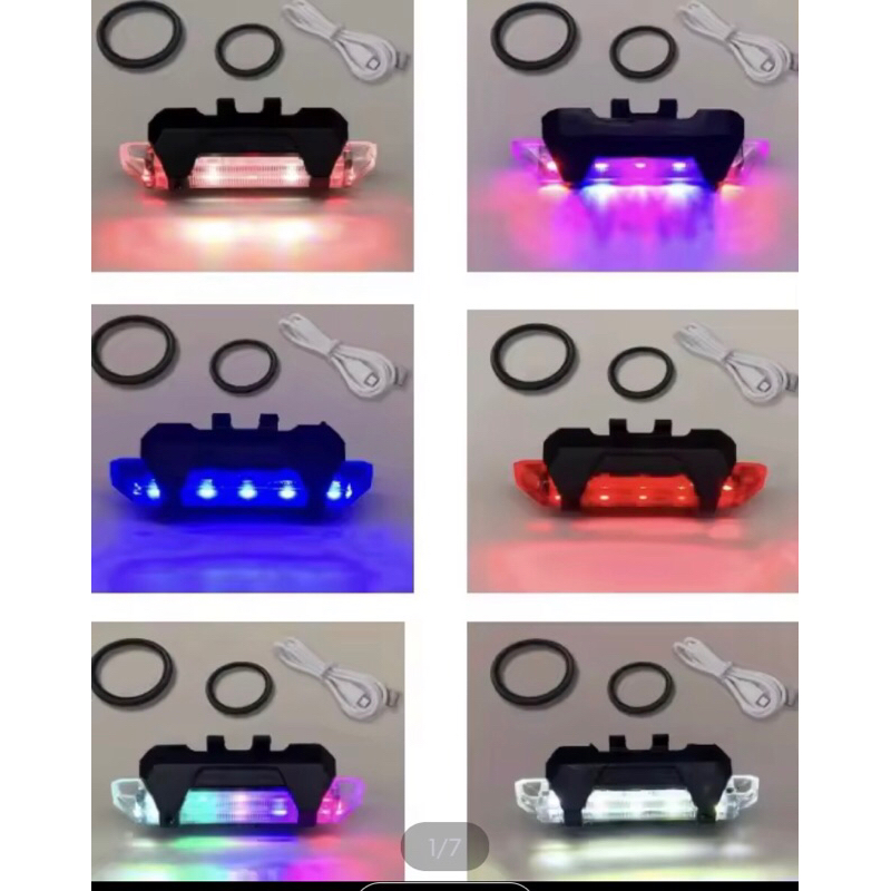 PALING MURAH LED BELAKANG SEPEDA LAMPU SEPEDA