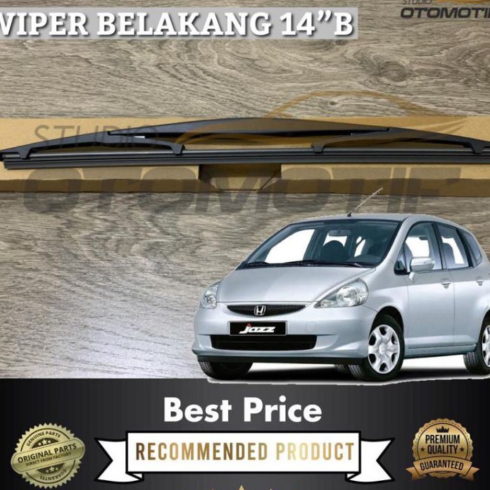 HOT SALE Wiper Belakang JAZZ GD3 2004-2007 Rear Wiper JAZZ GD3 OLD 14"B.