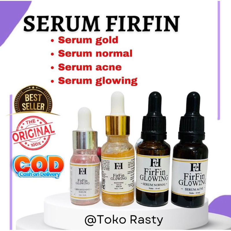 SERUM FIRFIN /SERUM FIRFIN ACNE/SERUM FIRFIN NORMAL/SERUM FIRFIN GOLD/SERUM FIRFIN GLOWING