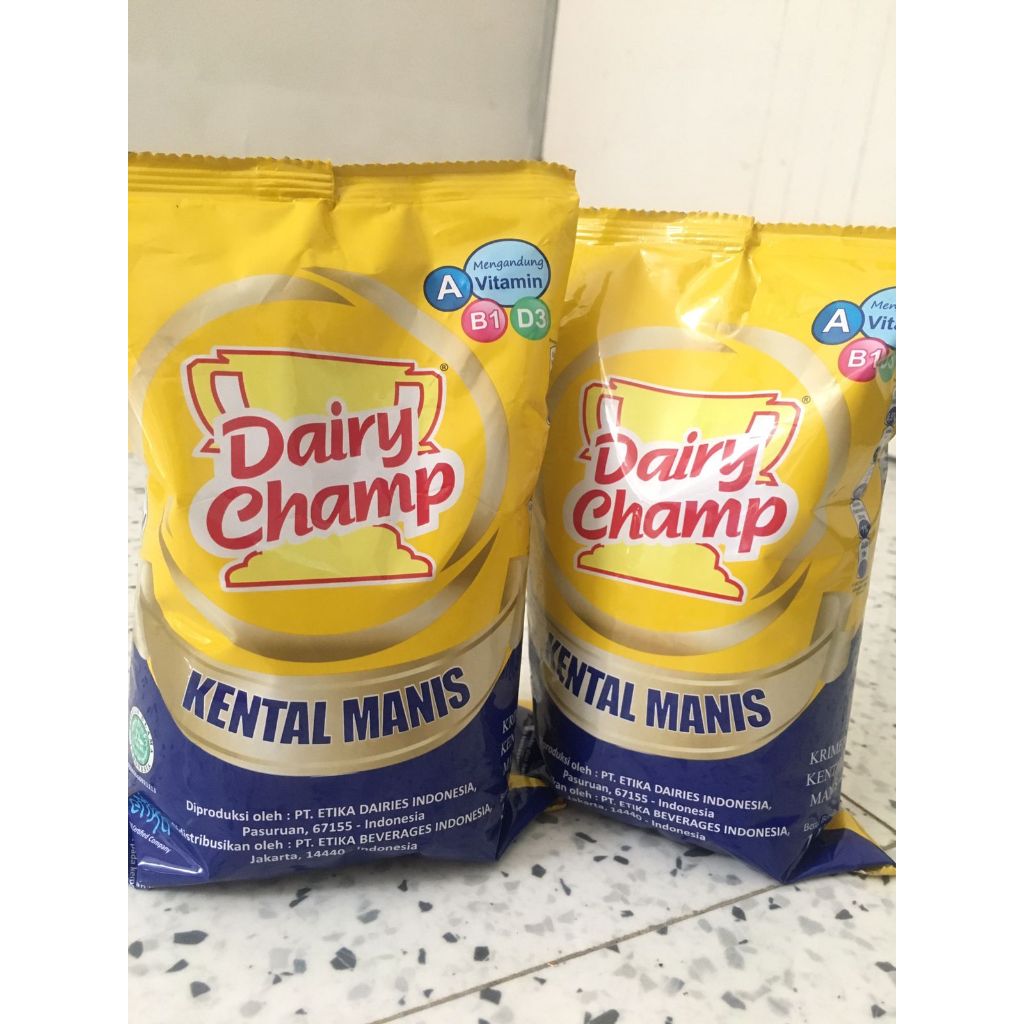 

Susu Krimer Kental Manis SKM Dairy Champ bantal 1Kg