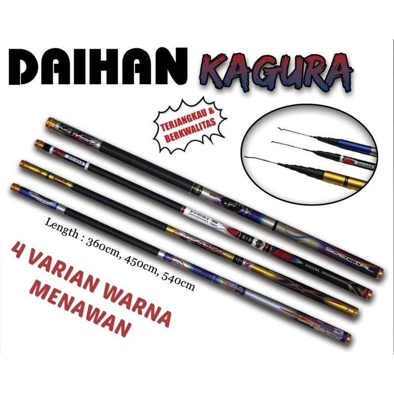 Tegek Daihan Kagura 360 / 450 / 540 / 630