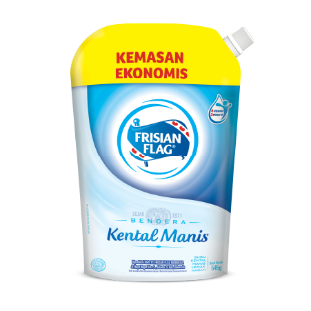 

FRISIAN FLAG Kental Manis Biru Pouch 545g
