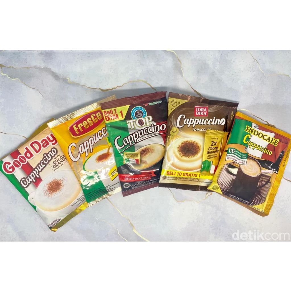 

kopi sachet capucino